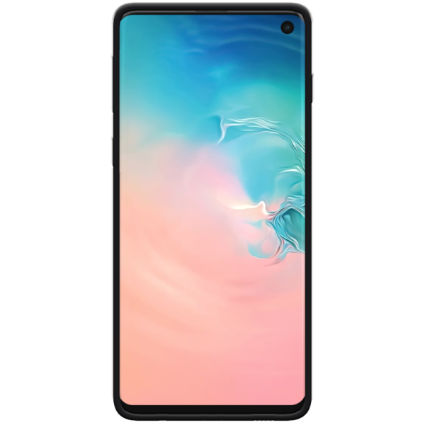 Samsung Galaxy S10 Plus Hoesje Zwart Voorkant