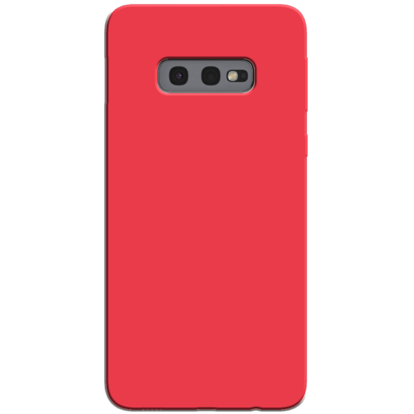 Samsung Galaxy S10e Hoesje Rood Achterkant