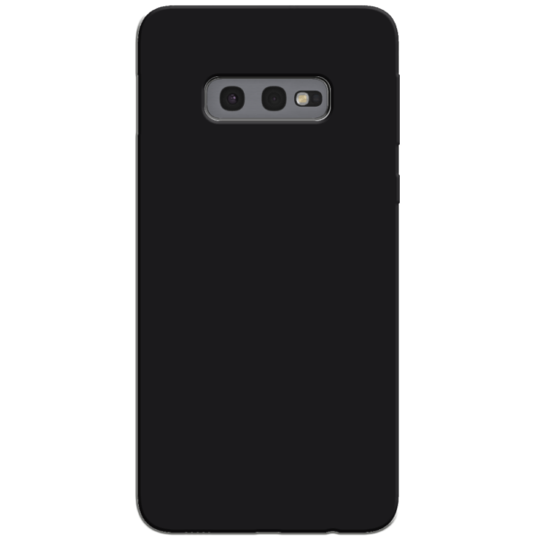 Samsung Galaxy S10e Hoesje Zwart Achterkant