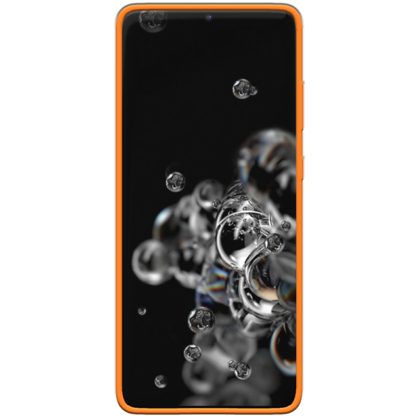 Samsung Galaxy S20 Ultra Hoesje Oranje Voorkant
