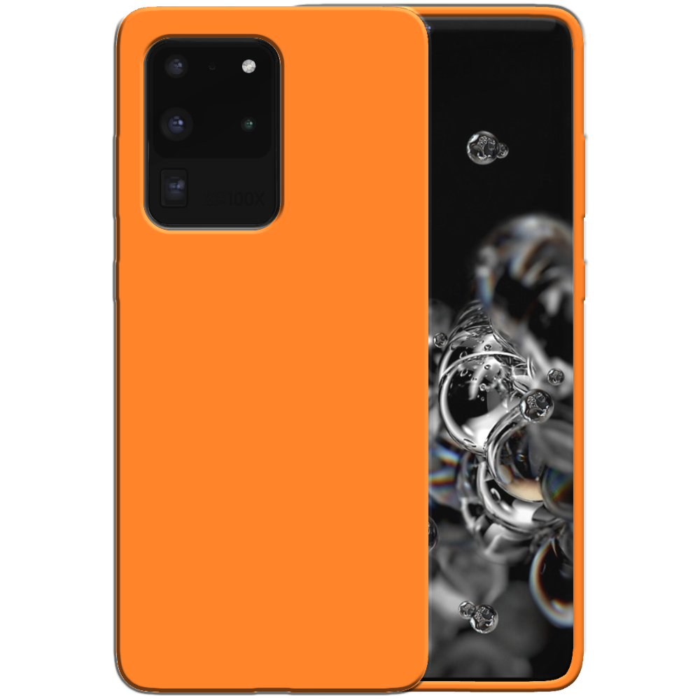 Samsung Galaxy S20 Ultra Hoesje Oranje
