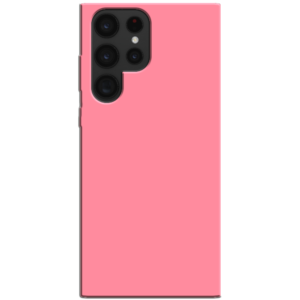 Samsung Galaxy S22 Ultra Hoesje Roze Achterkant