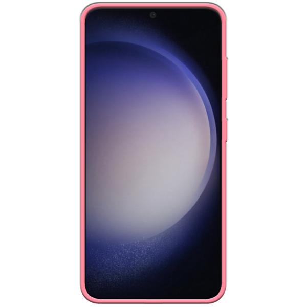 Samsung Galaxy S23 Hoesje Roze Voorkant