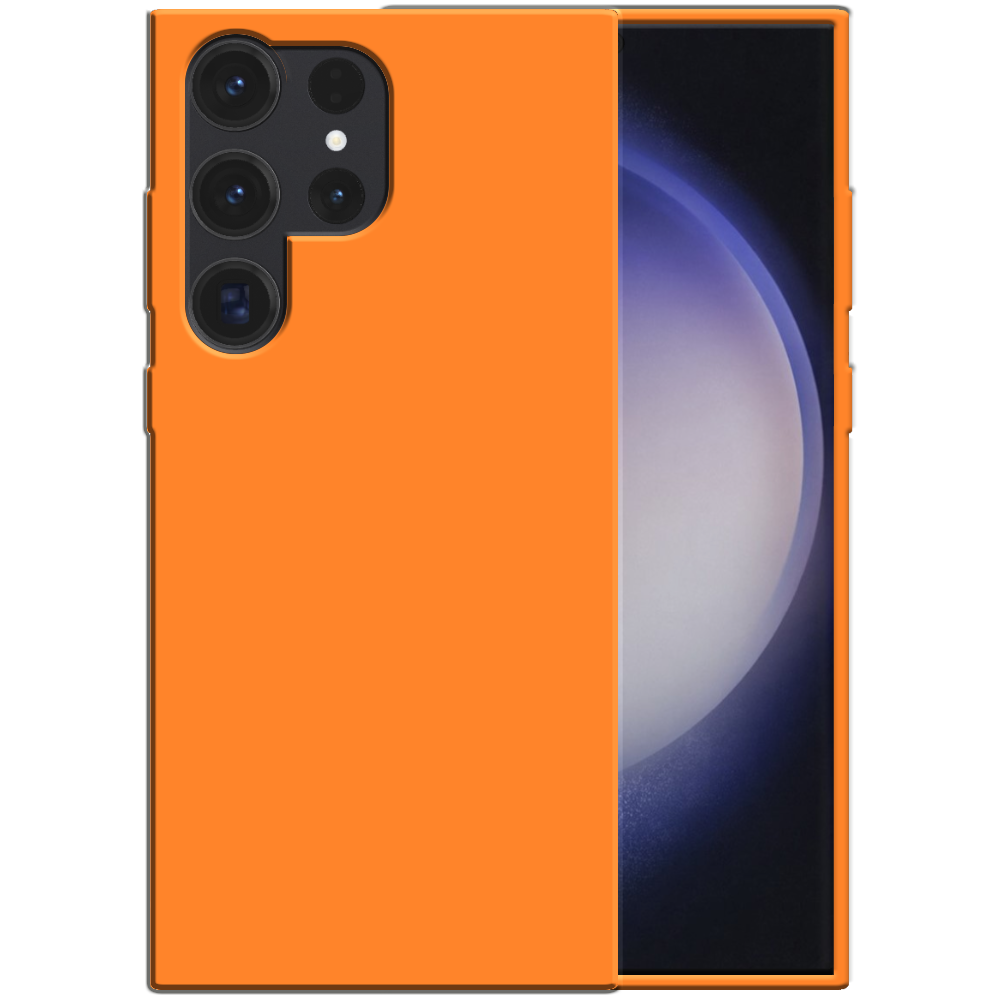 Samsung Galaxy S23 Ultra Hoesje Oranje