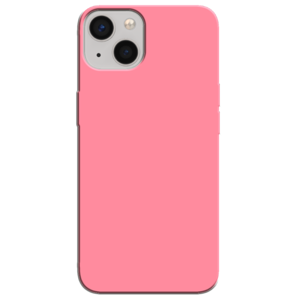 iPhone 13 Hoesje Roze Achterkant