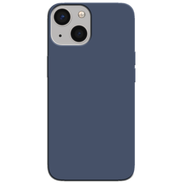 iPhone 13 Mini Hoesje Donkerblauw Achterkant