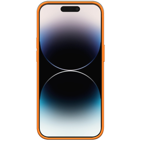 iPhone 14 Pro Hoesje Oranje Voorkant