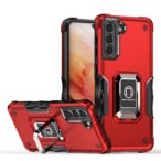 Samsung Galaxy S21 Plus rugged armour case hoesje rood