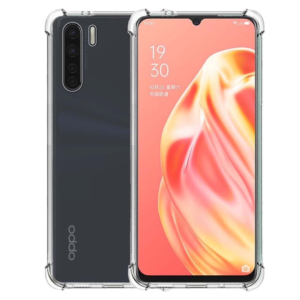 Oppo A91 transparant hoesje