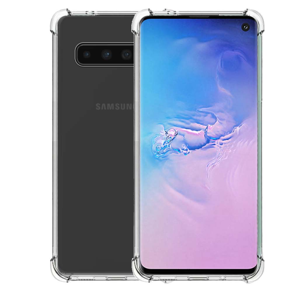 Samsung Galaxy S10 Plus transparant hoesje hardcase TPU
