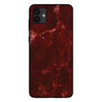 Sublimatiehoesje Samsung Galaxy A04 marmer rood