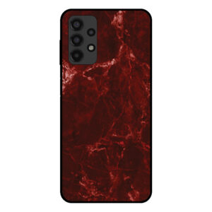 Sublimatiehoesje Samsung Galaxy A13 4G marmer rood