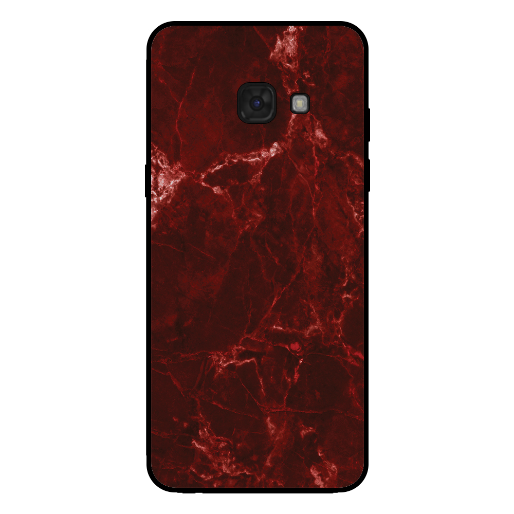 Sublimatiehoesje Samsung Galaxy A5 2017 marmer rood