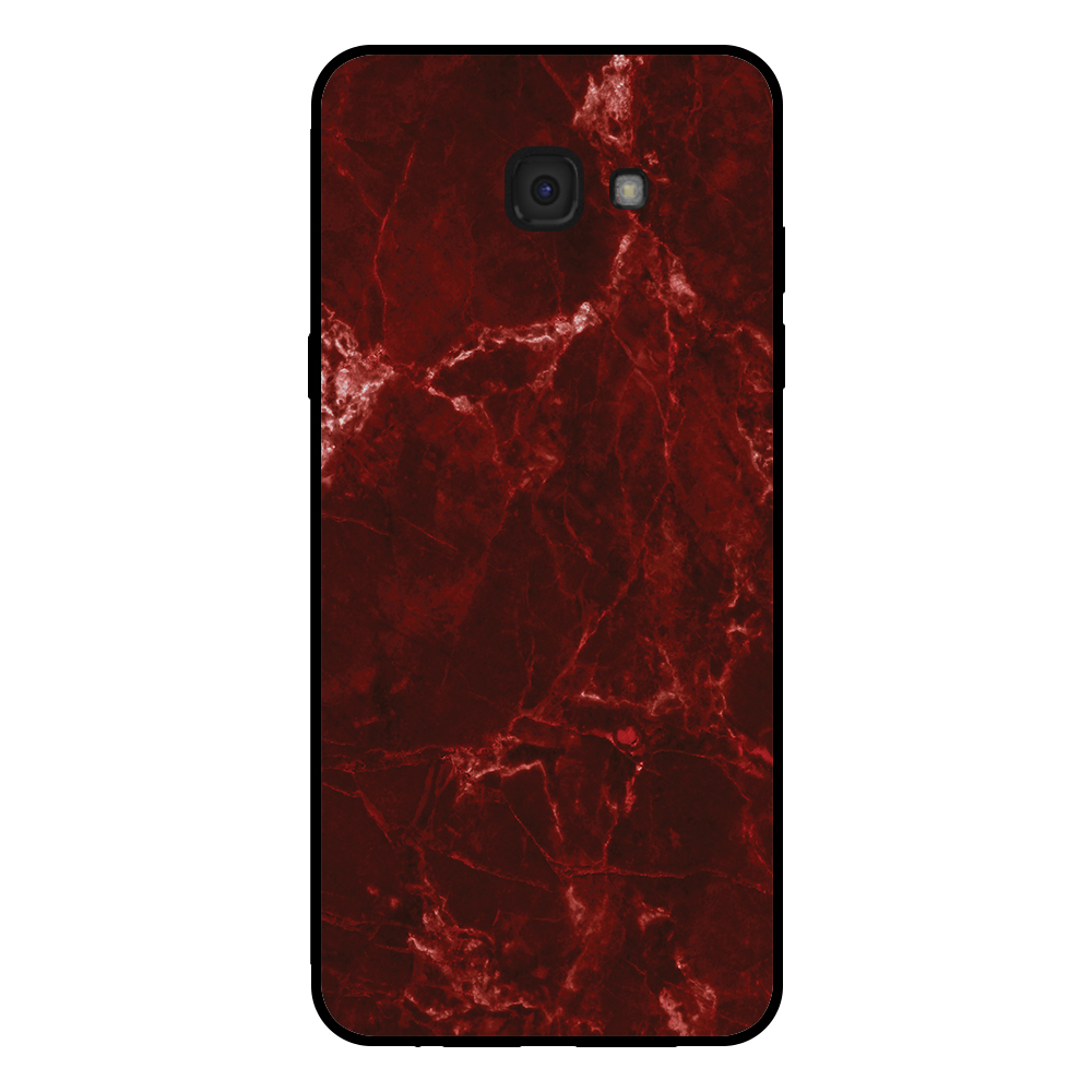 Sublimatiehoesje Samsung Galaxy A7 2017 marmer rood
