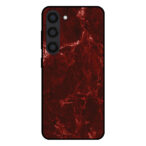 Sublimatiehoesje Samsung Galaxy S23 Plus marmer rood
