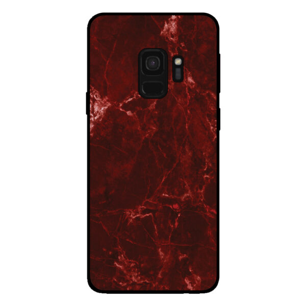 Sublimatiehoesje Samsung Galaxy S9 marmer rood