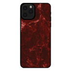 Sublimatiehoesje iPhone 11 Pro marmer rood
