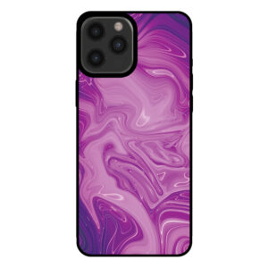 Sublimatiehoesje iPhone 12 Pro Max marmer paars
