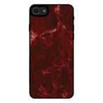 Sublimatiehoesje iPhone 7-8 marmer rood