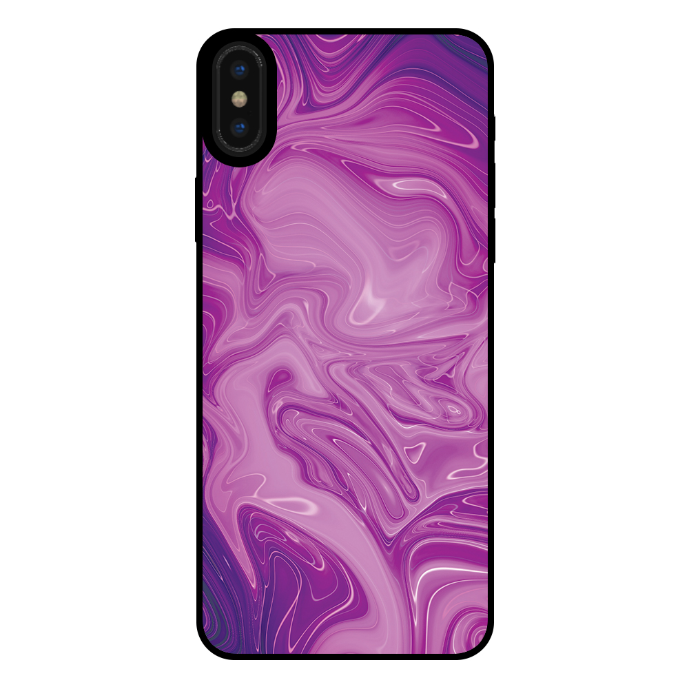 Sublimatiehoesje iPhone X-Xs marmer paars