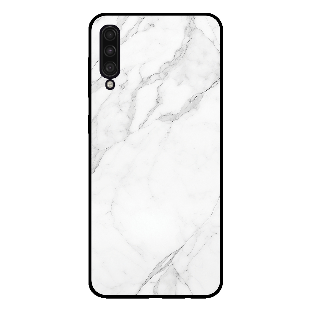 Sublimatiehoesje Samsung Galaxy A50s marmer wit