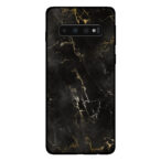 Sublimatiehoesje Samsung Galaxy S10 Plus marmer zwart