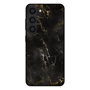 Sublimatiehoesje Samsung Galaxy S23 marmer zwart