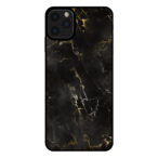 Sublimatiehoesje iPhone 11 Pro Max marmer zwart