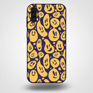 Samsung Galaxy A50s telefoonhoesje met smiley opdruk