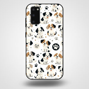 Samsung Galaxy S20 telefoonhoesje met hond opdruk
