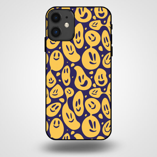 iPhone 11 telefoonhoesje met smiley opdruk