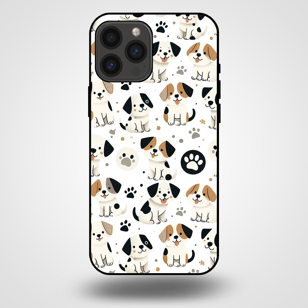 iPhone 13 Pro Max telefoonhoesje met hond opdruk