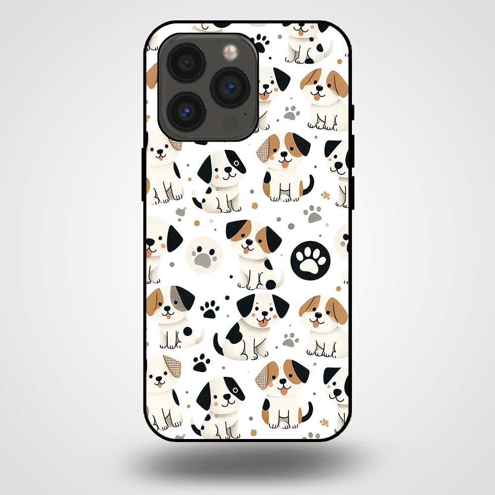 iPhone 13 Pro telefoonhoesje met hond opdruk