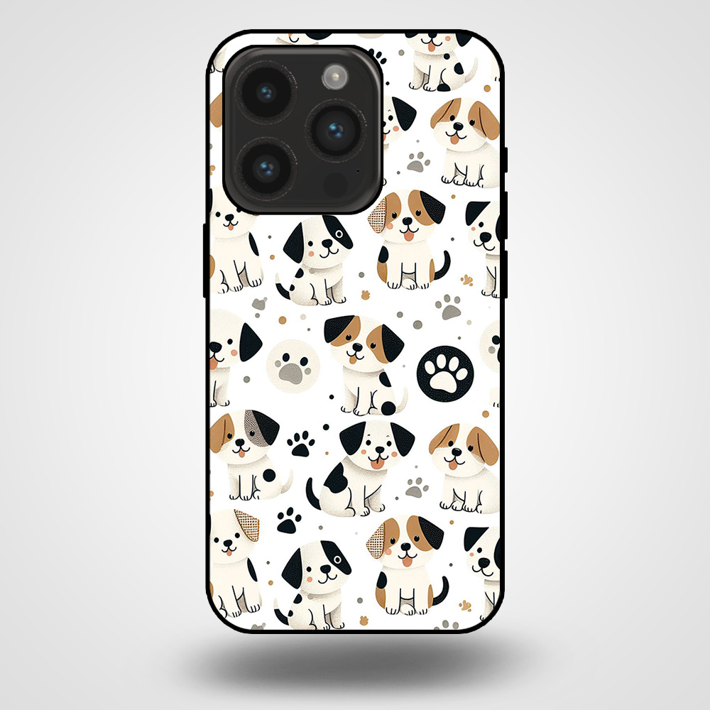 iPhone 14 Pro telefoonhoesje met hond opdruk