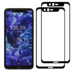 Nokia 5.1 Plus full cover screenprotector duo pack