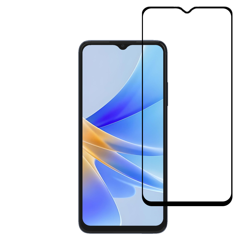 Oppo A17 full cover screenprotector