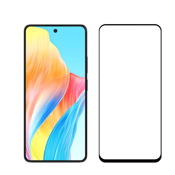 Oppo A58 4G full cover screenprotector 2