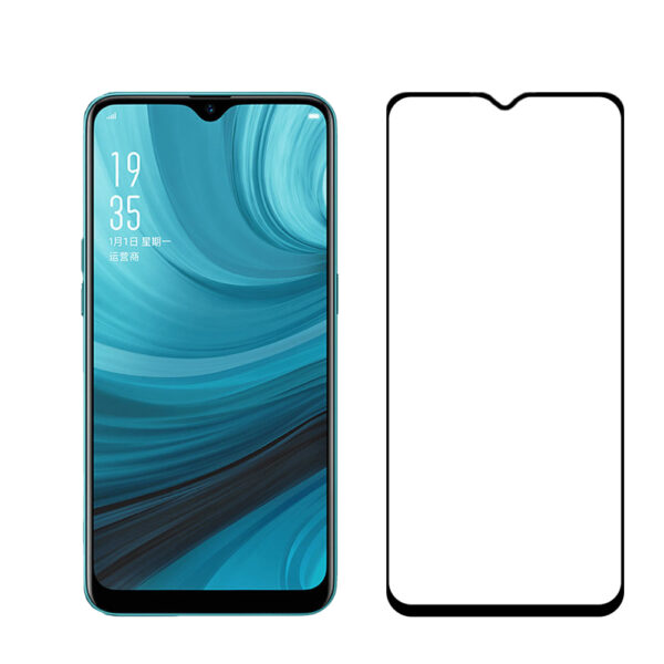 Oppo A7 full cover screenprotector 2