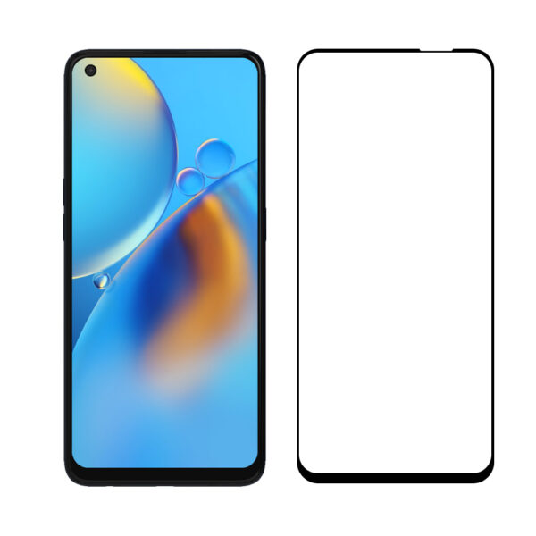 Oppo A74 full cover screenprotector 2