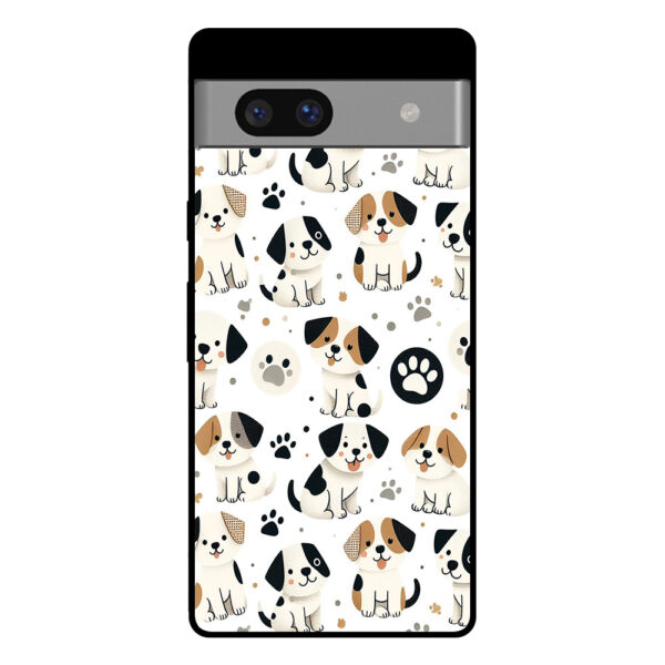 Google Pixel 7 telefoonhoesje met honden opdruk