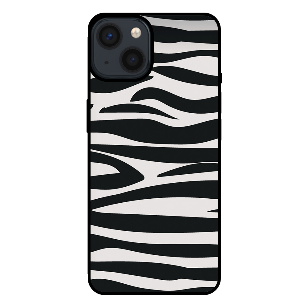 Iphone 15 telefoonhoesje met zebra opdruk