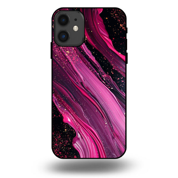 Marmer hoesje paars roze iphone 11