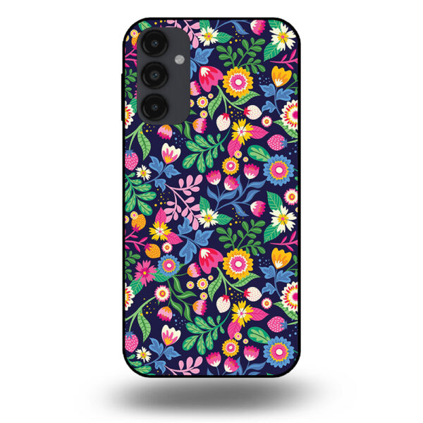 Samsung Galaxy A14 telefoonhoesje met bloemen design