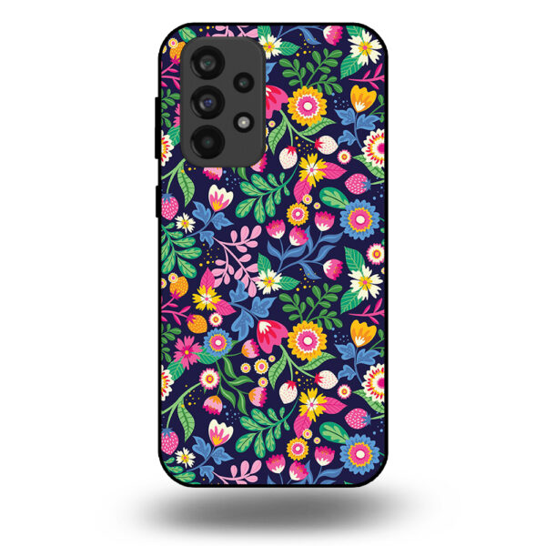Samsung Galaxy A33 5G telefoonhoesje met bloemen design