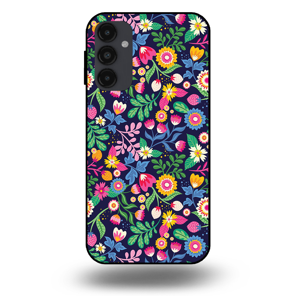 Samsung Galaxy A34 telefoonhoesje met bloemen design