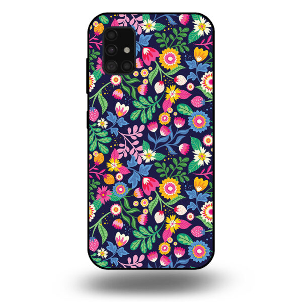 Samsung Galaxy A51 5G telefoonhoesje met bloemen design