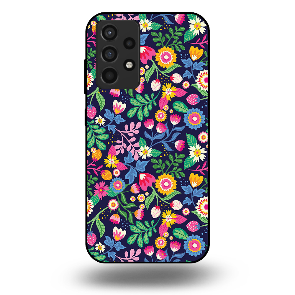 Samsung Galaxy A52 5G telefoonhoesje met bloemen design