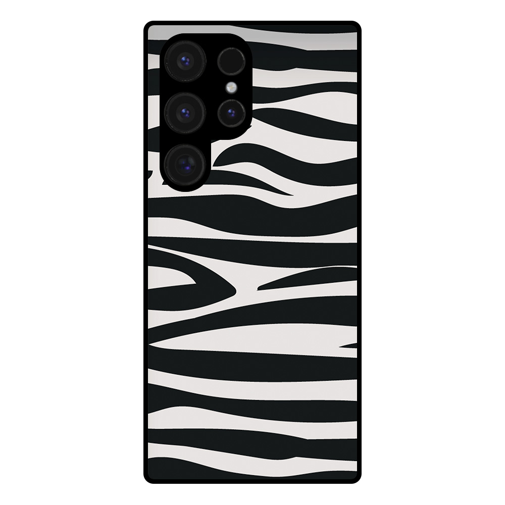 Samsung Galaxy S24 Ultra telefoonhoesje met zebra opdruk