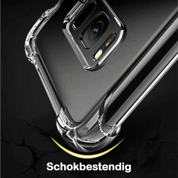 Samsung Galaxy S9 transparant hoesje met stootrand (3)