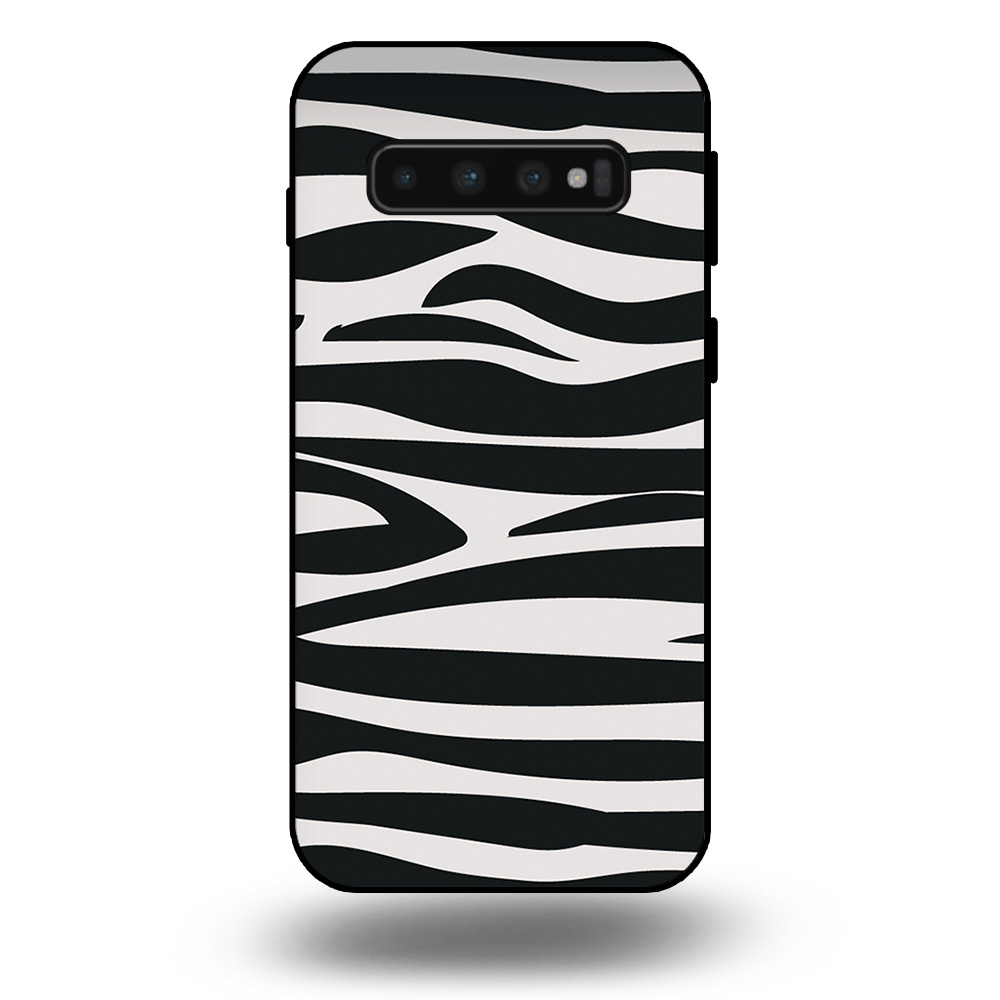 Telefoonhoesje Samsung Galaxy S10 met zebra design